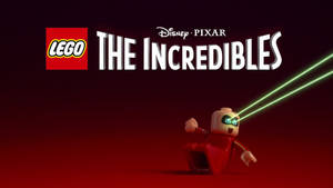 LEGO超級英雄發射綠色雷射，帶有Disney Pixar標誌 — 休·傑克曼 壁紙
