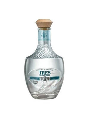 經認證的有機Tres Generaciones Peata龍舌蘭酒瓶，帶木蓋。 — 墨西哥 壁紙