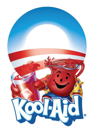 紅色Kool-Aid水壺吉祥物在標誌背景下倒飲料 — Kool Aid 小幫手 壁紙