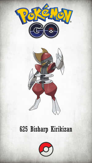 來自Pokémon GO遊戲的Bisharp寶可夢角色。 — 電玩遊戲 GIF 壁紙