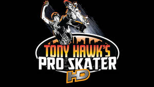 Tony Hawk's Pro Skater HD 標誌，特色為一名滑板手在城市天際線上方表演空中技巧。 — BLACKPINK 標誌 壁紙