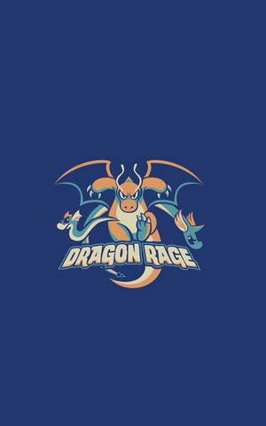 Dragon Rage 標誌，以動態姿勢展示三條龍。 — 米奇老鼠 壁紙