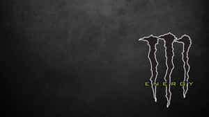 深色紋理背景上的Monster Energy標誌 — Monster Energy 壁紙