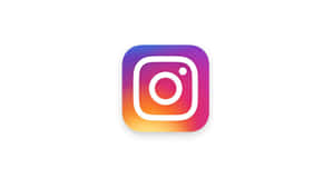 帶有彩色漸層正方形和相機輪廓的 Instagram 應用程式標誌。 — 可愛的IG 壁紙