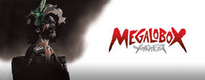動漫戰士與蜂鳥和Megalobox標誌 — Megalobox 壁紙