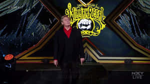 摔角手 William Regal 在 NXT 現場活動期間在舞台上。 — 運動 壁紙