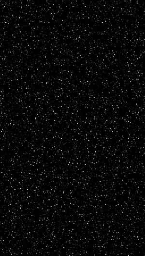 無限的黑色虛空充滿了散落的白色星星 — 暗黑少女風 壁紙