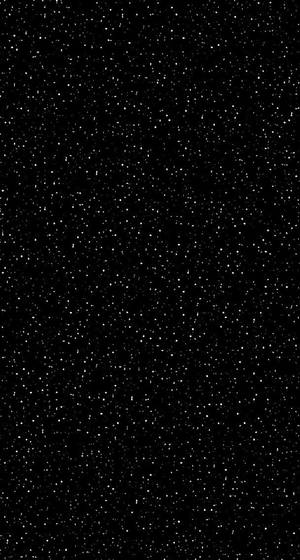黑色背景上佈滿無數細小白色星星的星空夜空。 — 簡約 iPhone 壁紙