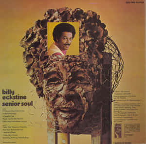 Billy Eckstine 的《Senior Soul》專輯封面，肖像在紋理雕塑中。 — 專輯封面 壁紙