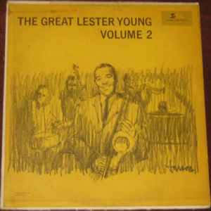 復古爵士專輯封面，黃色背景上以素描風格呈現 Lester Young 和樂隊。 — 音樂 壁紙