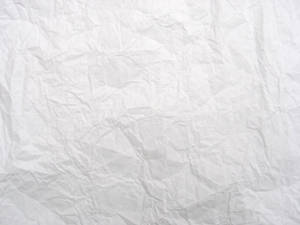 帶有柔和陰影和褶皺的皺巴巴白紙紋理。 — 白色 壁紙