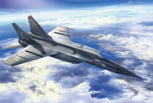 銀色戰鬥機在藍天中飛越白雲。 — 空軍 壁紙