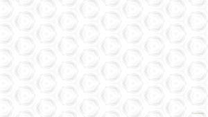 帶有柔和陰影的極簡白色六邊形圖案壁紙。 — 光線 壁紙