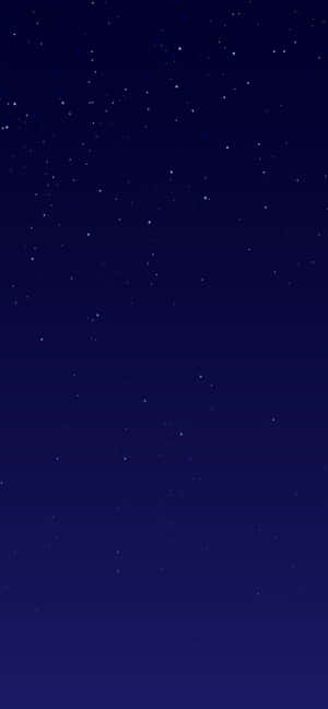 深藍色夜空，星星散落 — 美學深藍 壁紙