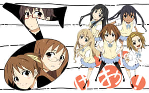 K-on背景 — K-ON！輕音部 壁紙