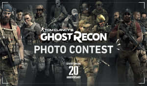 Tom Clancy's Ghost Recon 攝影比賽， featuring 身著戰鬥裝備的士兵。 — 電玩遊戲 GIF 壁紙