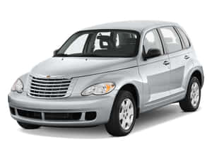 銀色 Chrysler PT Cruiser 緊湊型汽車 攝影棚拍攝 — 凱迪拉克 壁紙