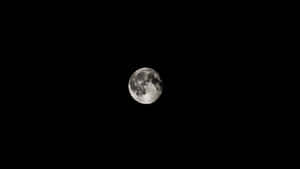 滿月位於黑暗夜空中央 — 暮光 壁紙