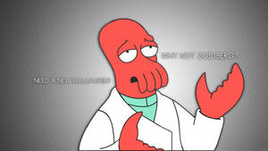 紅色卡通龍蝦穿著實驗袍問為什麼不是Zoidberg。 — 索隆 壁紙
