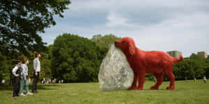 Clifford 大紅狗背景 — 大紅狗克利福德 壁紙