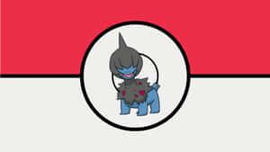 藍色和灰色卡通Pokémon在Poké Ball設計中 — 寶可夢 剑 盾 壁紙