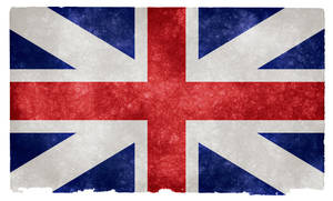 磨損的英國國旗，邊緣磨損，布料外觀有紋理。 — 英格蘭國旗 壁紙