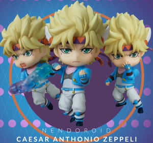 Caesar Anthonio Zeppeli的Nendoroid公仔動作姿勢。 — 제페토 壁紙