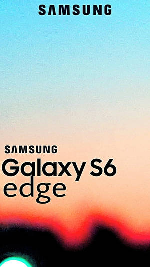 三星Galaxy S6 edge手機廣告，漸變天空背景。 — 三星 Galaxy S5 壁紙
