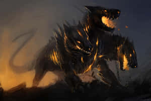三頭犬背景 — 普罗米亚 壁紙