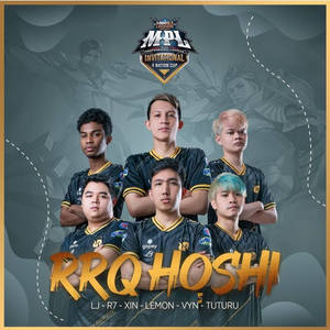 電競團隊RRQ Hoshi身穿球衣為Mobile Legends賽事擺姿勢。 — 玩家 壁紙