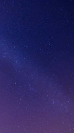 從藍色到紫色的漸變星空 — 美學天空 壁紙