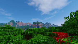 4K Minecraft風景設計