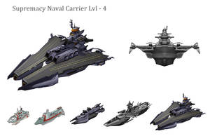 未來海軍航母及戰艦的數位藝術風格