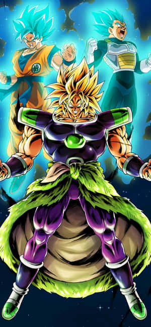 Broly iPhone — Galaxy A36 壁紙