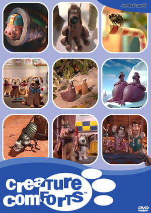 《Creature Comforts》中搞笑情境的黏土動畫動物。 — IQOO Pad5c 壁紙