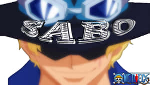 來自《One Piece》的動畫角色薩波，戴著發光護目鏡和黑色面具。 — 老虎 壁紙