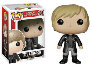 來自《美國恐怖故事》的 Tate Langdon Funko Pop 公仔及其包裝。 — 泰特·兰登 壁紙