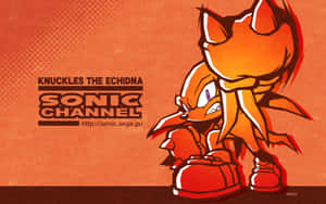 來自Sonic Channel的納克魯斯的風格化插圖。 — 卡通 壁紙