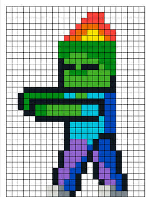 像素藝術圖片 — Pixel 4 壁紙