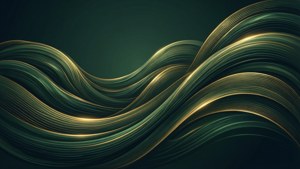 深色抽象向量風格壁紙，帶有流動的波浪紋理。 — 暗色 壁紙