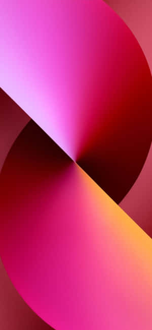帶有流暢粉紅色、紅色和橙色漸變的抽象數位藝術。 — Pixel 8a 壁紙