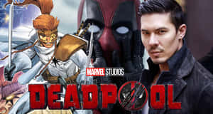 Deadpool 電影海報，包含漫畫角色和真人演員。 — 漫威復仇者聯盟 壁紙