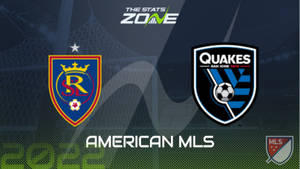 2022 賽季 MLS 足球隊標誌顯示在黑暗的體育場背景上。 — 運動 壁紙