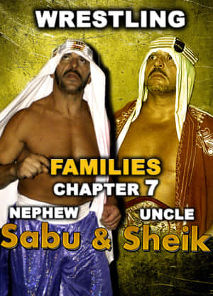 摔角手 Sabu 和 Sheik 被標記為侄子和叔叔，穿著傳統服裝。 — 運動 壁紙