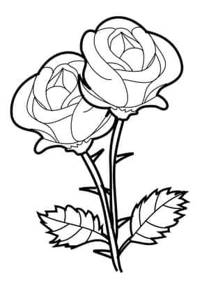 花朵著色圖片 — iPad Air 壁紙