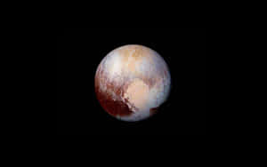 冥王星冰封表面及紅色區域。 — 迪士尼 布魯托 壁紙