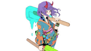 動漫惡魔背景 — 動畫電腦 壁紙