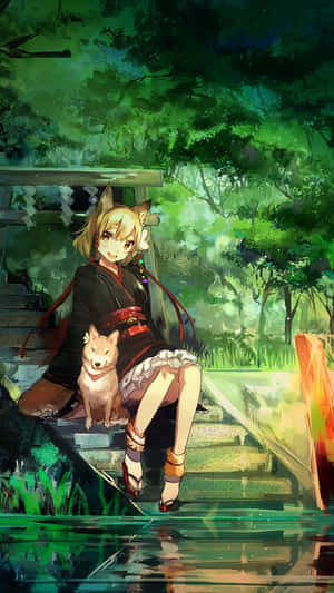 動漫狗狗背景 — 卡通狗 壁紙