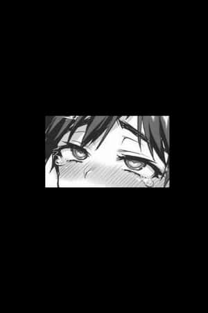 動漫角色淚眼汪汪，表情強烈，帶有陰影。 — Huawei MatePad 11.5 (2026) 壁紙