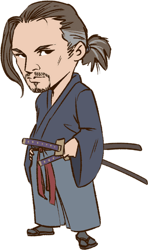 動畫武士角色